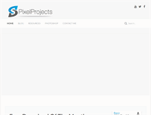Tablet Screenshot of pixelprojects.net